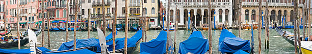 istock Gondolas on Grand Canal Venice 95247602