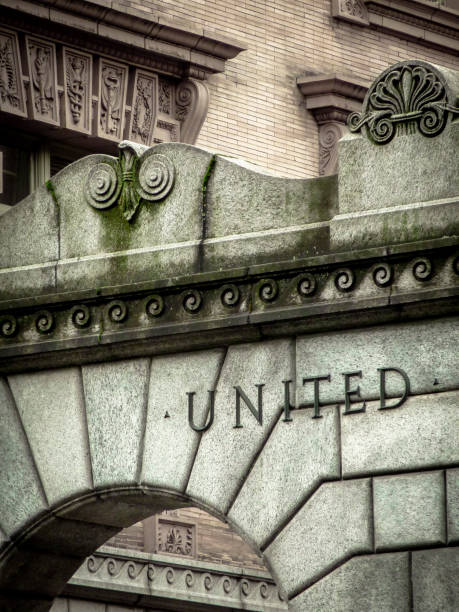 istock Architectural detail of US Customs House 952476156