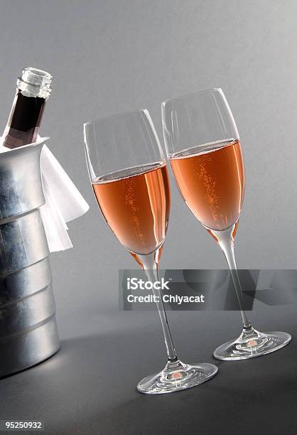Pink Champagne Stock Photo - Download Image Now - Agriculture, Alcohol - Drink, Anniversary