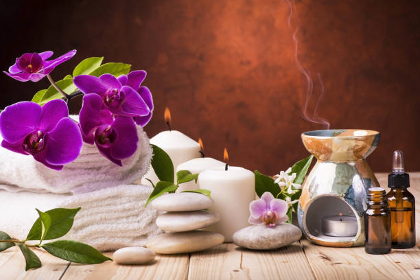 istock wellness environment with jasmine and orchid essential oils 952533578