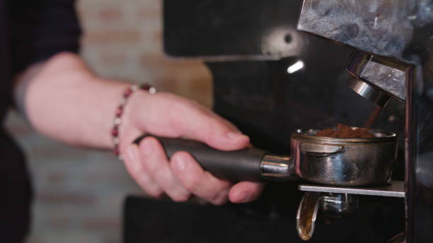istock Coffee Grinder Grinding Freshly Roasted Beans 952538534