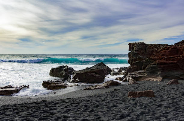 istock Waves at the coast from El Golfo 952538924