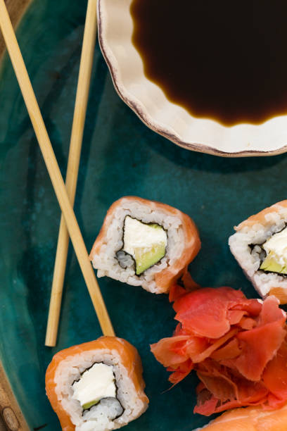 istock Sushi with soy sauce 952545684