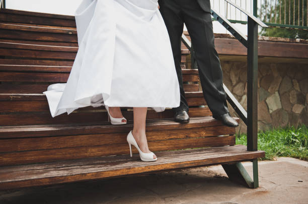 istock Feet on a ladder 1671. 952564636
