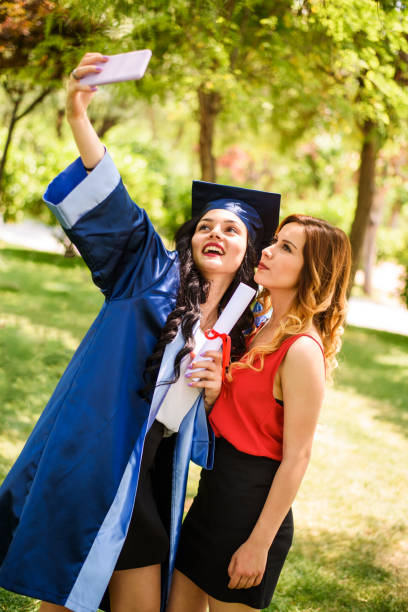 istock Selfie of graduation 952565146