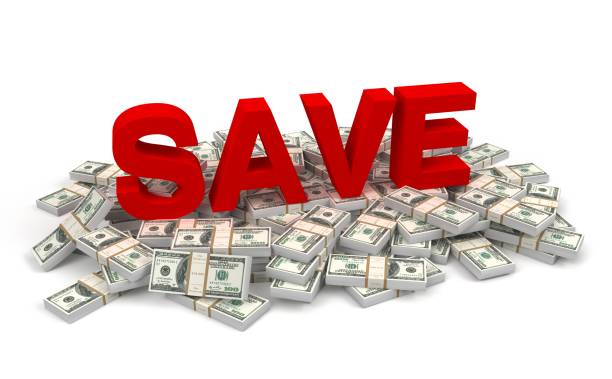 istock save and money bills 3d illustration 952569560