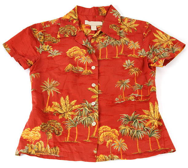 camicia hawaiana - camicia hawaiana foto e immagini stock