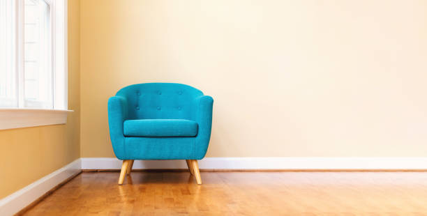istock Luxury home with turquoise chair 952586792