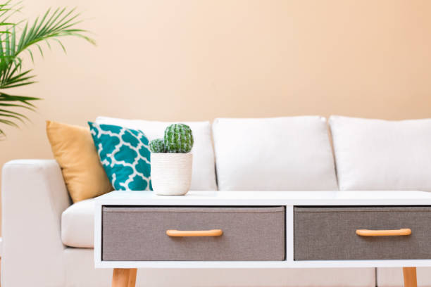 istock White couch in a large luxury home 952586802