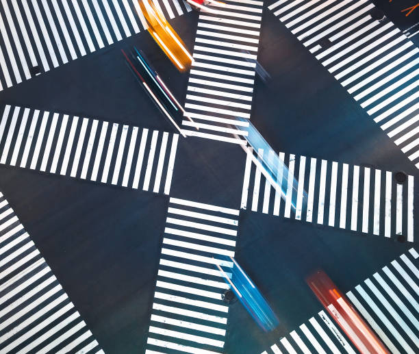 istock Aerial view of a big intersection in Tokyo 952590258