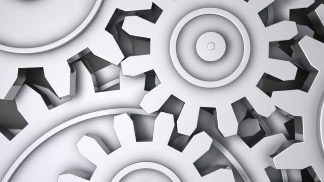 Abstract Gears Background - Seamless Loopable