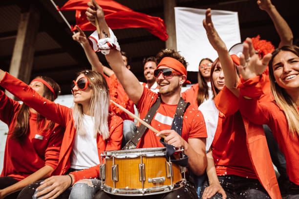 istock supporters screaming at the stadium 952593676