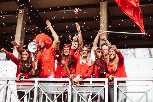 istock supporters screaming at the stadium 952594456