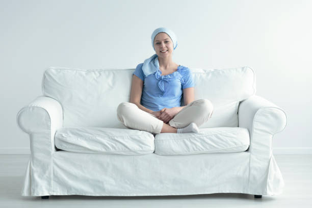 istock Woman conquering with cancer 952626402
