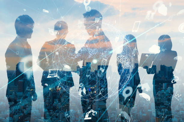 istock Business and technology concept. Internet of Things(IoT). Information Communication Network(ICT). Artificial Intelligence(AI). 952679032