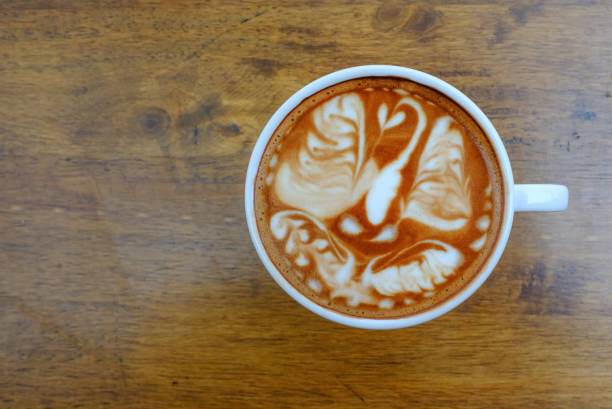 istock hot coffee with latte art 952688790