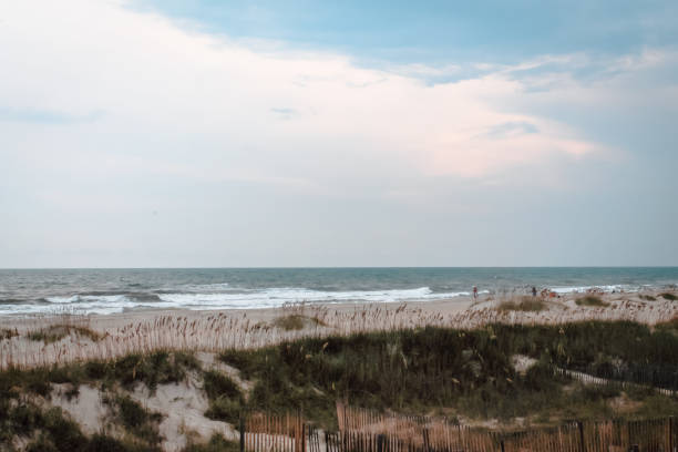 istock Cloudy day on Ocean Isle Beach, North Carolina 952693134
