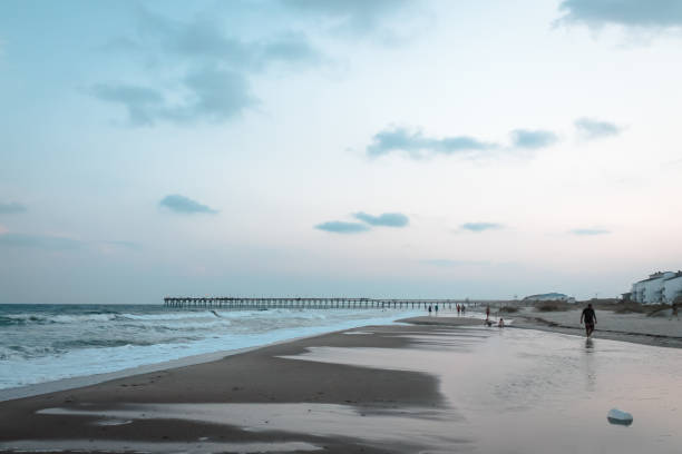 istock People walking the beach in North Carolina 952695668
