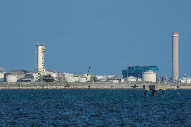 istock Seafront industrial estate 952705998