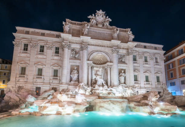 istock Trevi Fountain in Rome , Italy 952723026