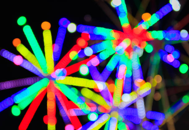 istock Abstract circular bokeh background of Christmaslight 952738198