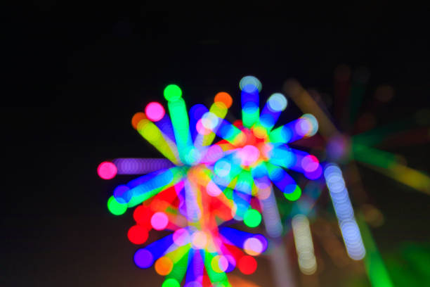 istock Abstract circular bokeh background of Christmaslight 952738216