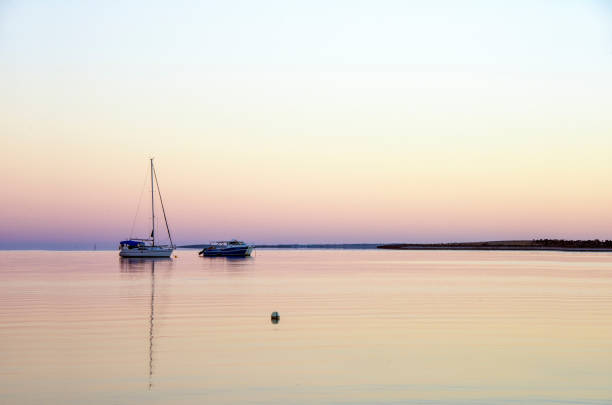 istock Calm waters for a fishing boat 952738944