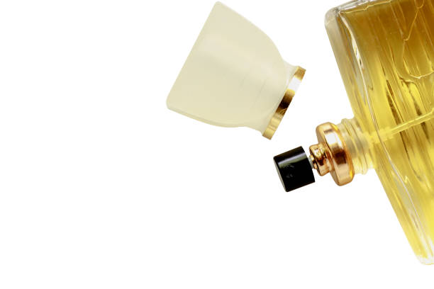 istock Perfume bottle isolated on white background for beauty cosmetic and accessory concept 952739396