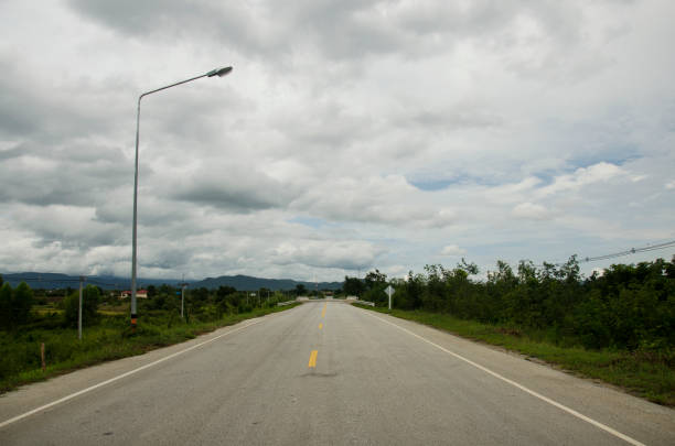 istock Road and route go to Bhumibol Dam 952745122