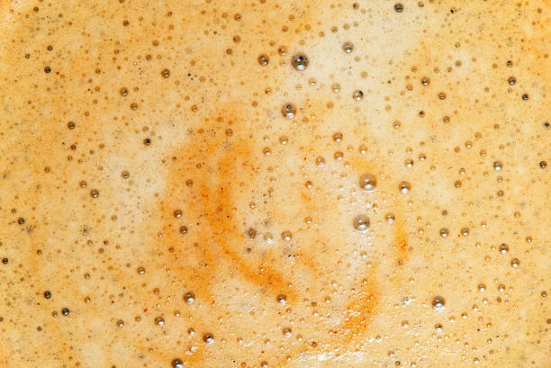 istock Close-up of coffee froth as background 952750504