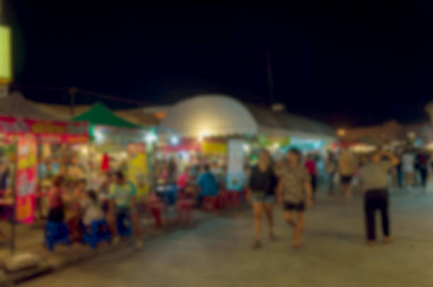 istock Blur night market background 952755306
