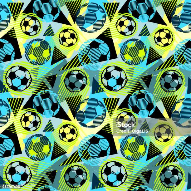 Cool Football Patterns Seamless Textile Football Doodle Pattern Grunge Texture Stock ...