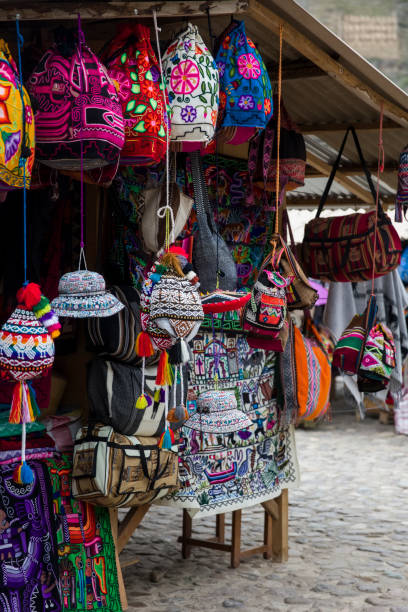istock Traditional handcrafted goods on the market in Cusco, Peru 952768810