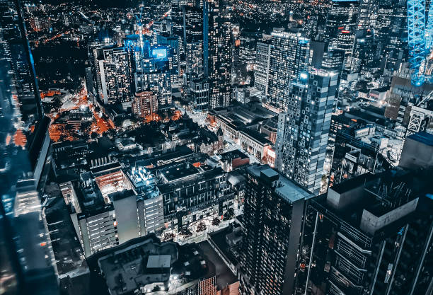 istock Late Evening in Melbourne City, Australia 952771906