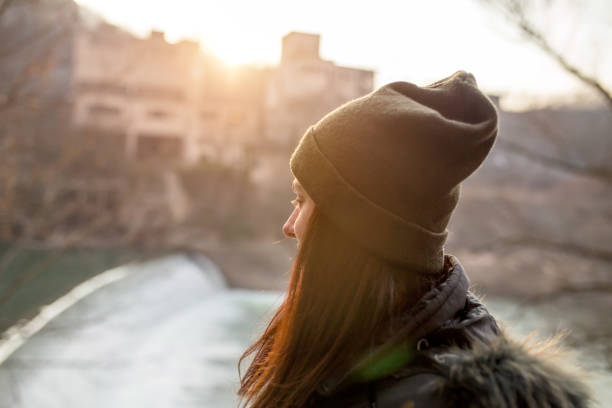 istock Woman in the nature 952786410