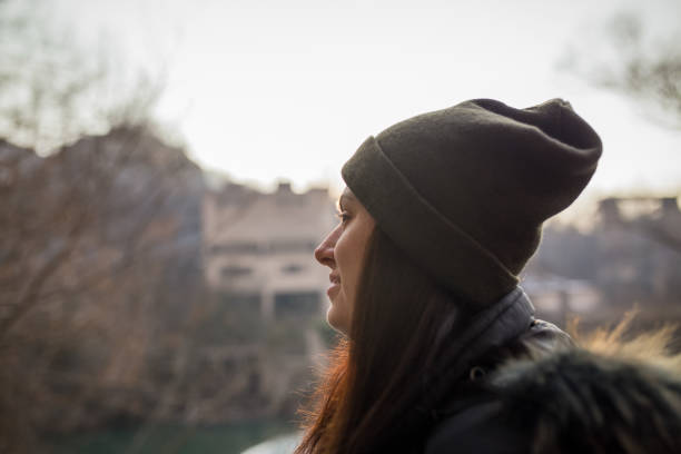 istock Woman in the nature 952786498