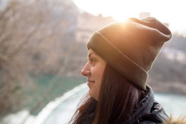 istock Woman in the nature 952786606