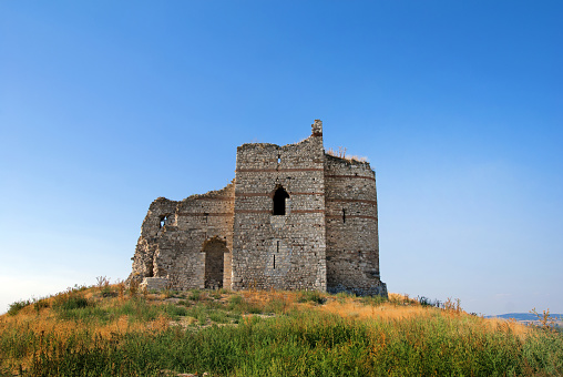Ruins of Bukelon fortress located in south Bulgaria