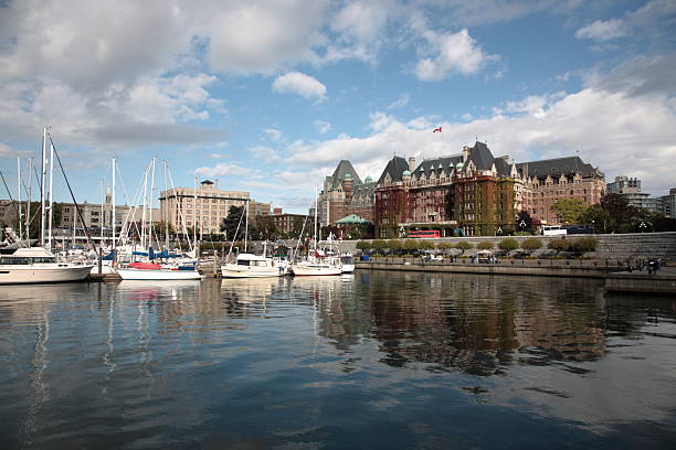 istock Victoria Harbour in Vancouver island 95279461