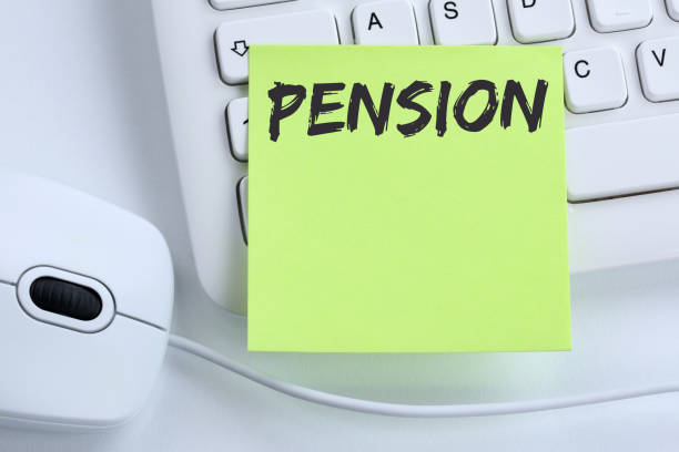 istock Pension retirement business concept mouse 952805266