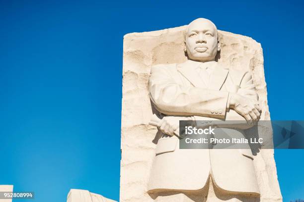 Martin Luther King Junior Memorial Stock Photo - Download Image Now - Martin Luther King Jr., Photography, Statue