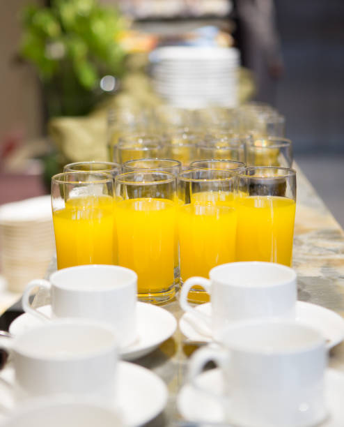 istock coffee cup and orange juice 952835970