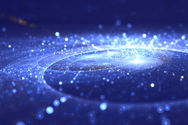 istock Streams of light abstract fractal pattern 952845756