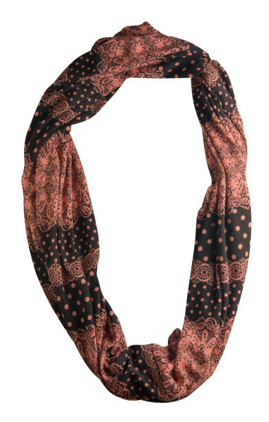 istock scarf summer. multicolored scarf. Scarf top view 952865798