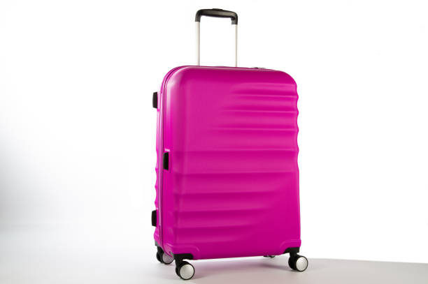 istock Travel suitcase with white background 952883820