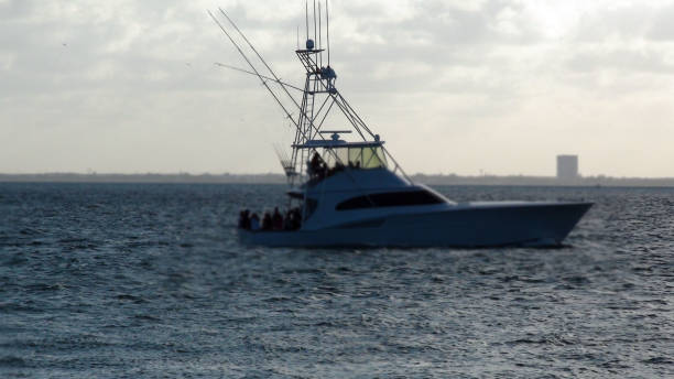 istock Recreational Boat On Water View In Cancun. Mexico 952883878