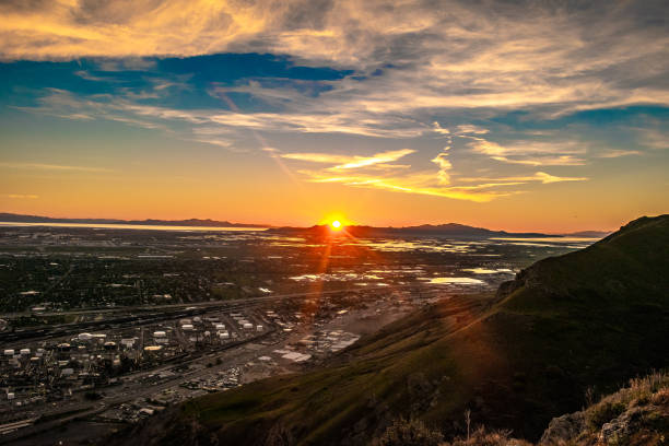 istock Sunset in Salt Lake City, Utah 952889052