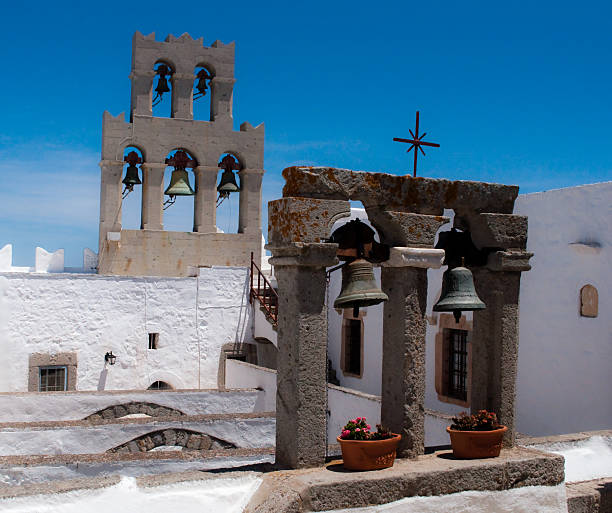 istock Bells of the Monastery in Patmos, Greece 95289977