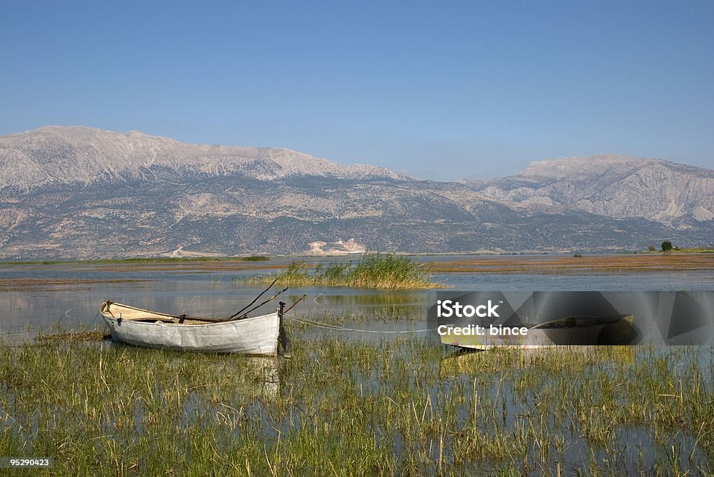 rowboats - Lizenzfrei Berg Stock-Foto