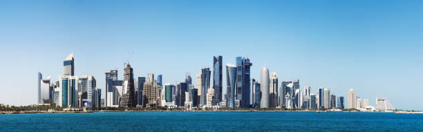 istock Futuristic skyline of Doha in Qatar 952907846